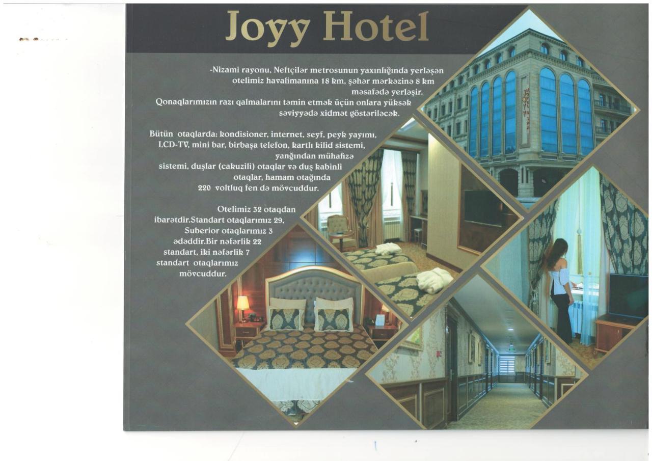 Joyy Hotel & Spa Baku Exterior photo